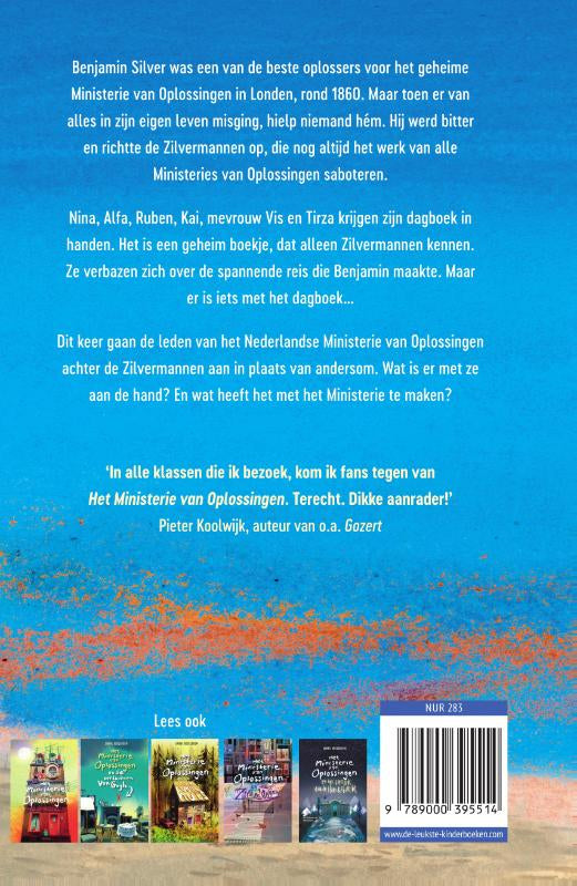 Het-Ministerie-van-Oplossingen-en-het-dagboek-van-Benjamin-Silver-flaptekst-9789000395514