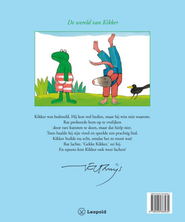 Kikker-is-bedroefd-flaptekst-9789025868932