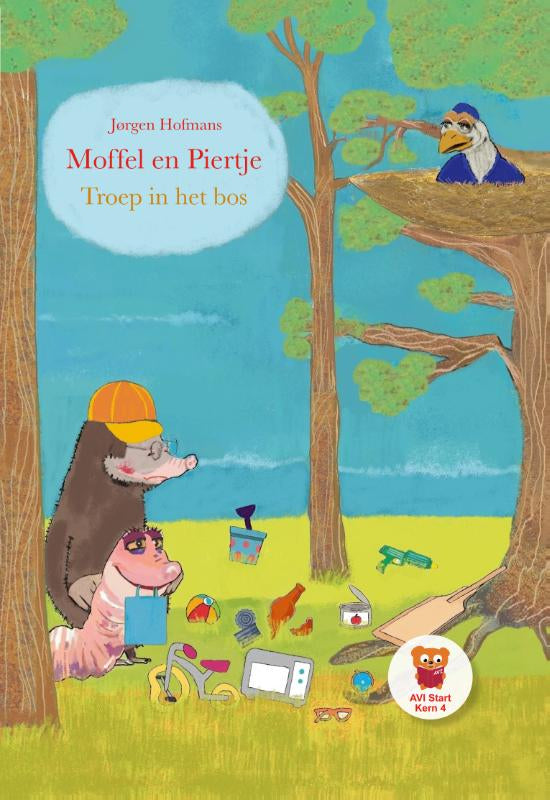 Moffel-en-Piertje-Troep-in-het-bos-boek-cover-9789083175799