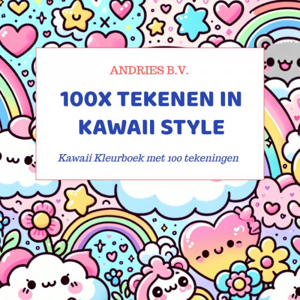 100x-Tekenen-in-Kawaii-Style-boek-cover-9789403748832