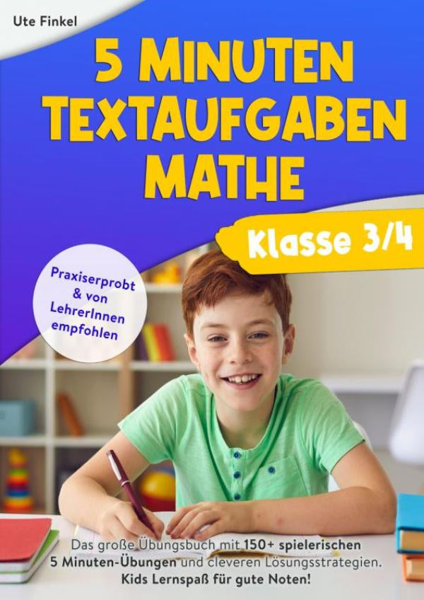 5 Minuten Textaufgaben Klasse 3/4 Mathe