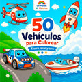 50-Vehiculos-para-Colorear-boek-cover-9789403890913