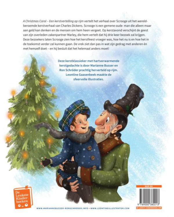 A-Christmas-Carol-Een-kerstvertelling-op-rijm-flaptekst-9789000380213