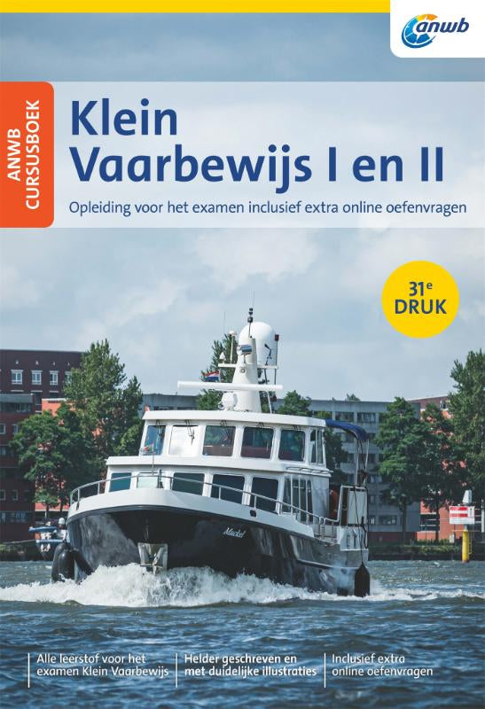 ANWB-Cursusboek-Klein-Vaarbewijs-I-en-II-boek-cover-9789064108105