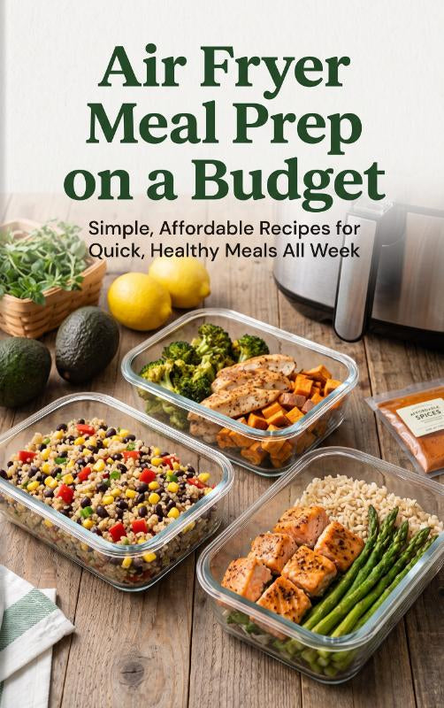 Air-Fryer-Meal-Prep-on-a-Budget-boek-cover-9789465586120
