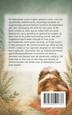 Alles-over-de-Abessijnse-Cavia-flaptekst-9789465501833