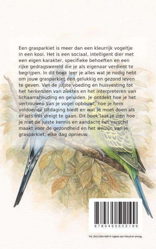 Alles-over-de-Grasparkiet-flaptekst-9789465502199
