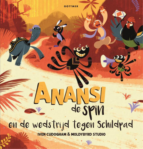 Anansi-de-spin-en-de-wedstrijd-tegen-Schildpad-boek-cover-9789025781491