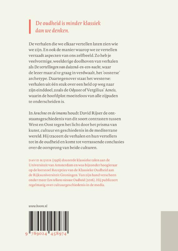 Arachne-en-de-imams-flaptekst-9789024458974