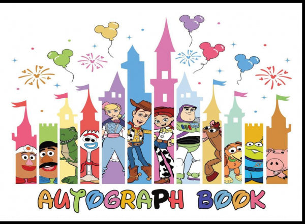 Autograph-Book-for-Disney-Theme-Park-and-Disneyland-boek-cover-9789403910253