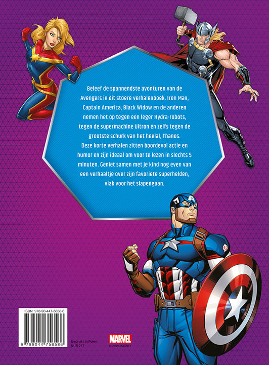 Avengers-De-beste-5-minuutverhalen-flaptekst-9789044756586