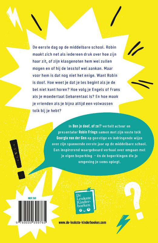 Ben-je-doof-of-zo-flaptekst-9789000399765