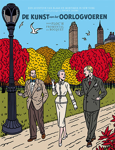 Blake-en-Mortimer-door-Floc-h-De-kunst-van-het-oorlogvoeren-boek-cover-9789002279829