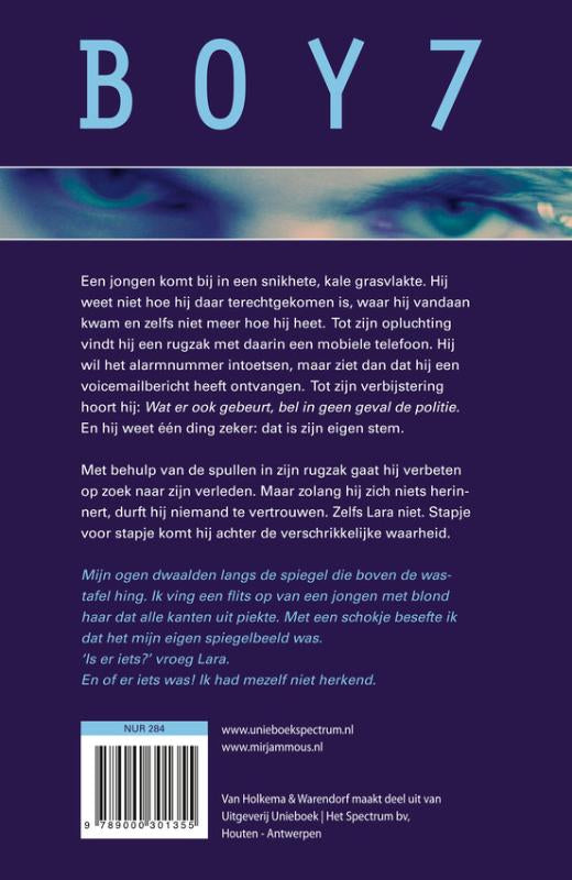 Boy-7-flaptekst-9789000301355