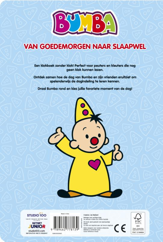 Bumba-Klokboek-Van-goedemorgen-naar-slaapwel-flaptekst-9789462778139
