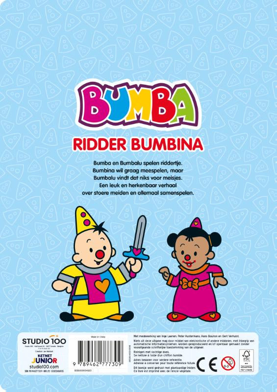 Bumba-kartonboek-Ridder-Bumbina-flaptekst-9789462777309