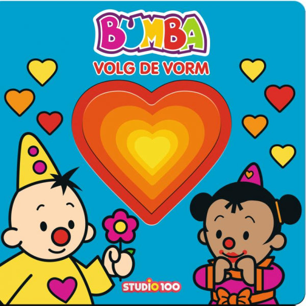 Bumba : kartonboek met sporen – Volg de vorm