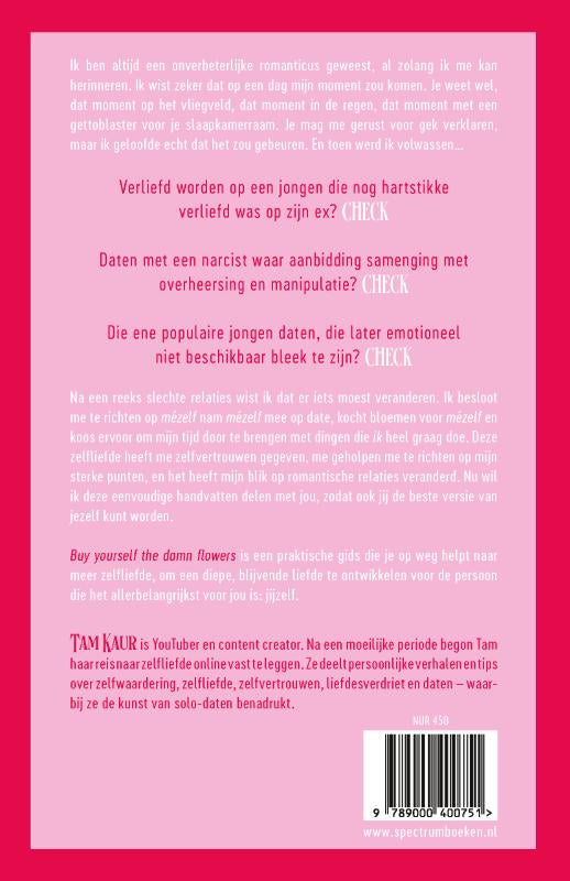 Buy-yourself-the-damn-flowers-flaptekst-9789000400751