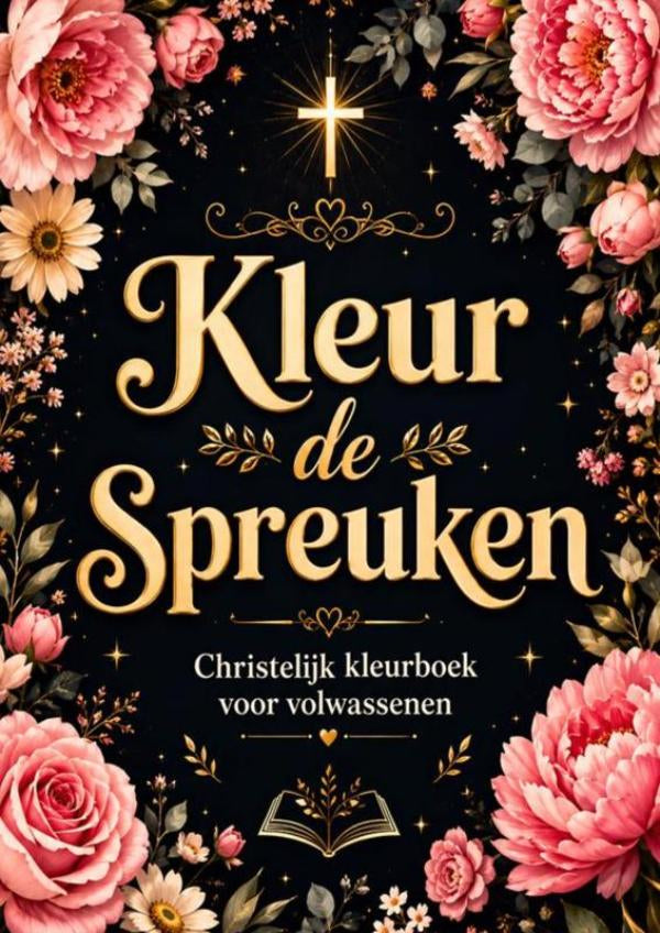 Christelijk-Boek-Christelijk-Kleurboek-voor-Volwassenen-Kleur-de-Spreuken-boek-cover-9789403896946