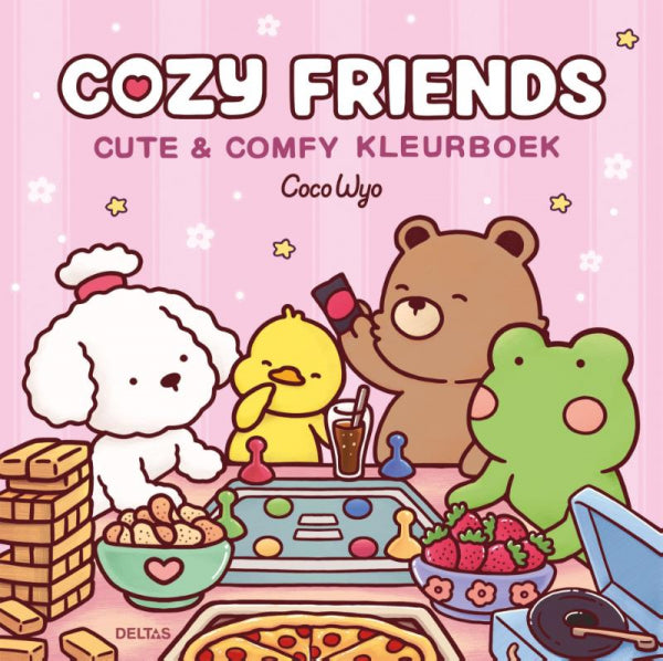 Cozy-Friends-Cute-and-Comfy-kleurboek-Coco-Wyo-boek-cover-9789044771589