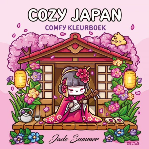 Cozy-Japan-Comfy-kleurboek-Jade-Summer-boek-cover-9789044771435