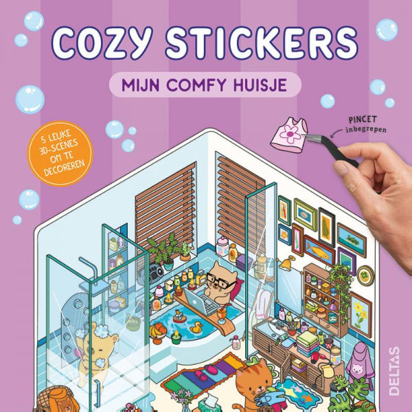 Cozy Stickers - Mijn comfy huisje