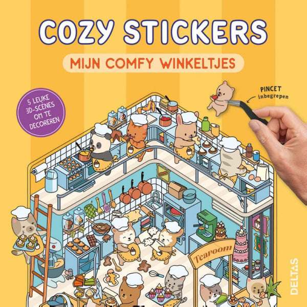 Cozy Stickers - Mijn comfy winkeltjes