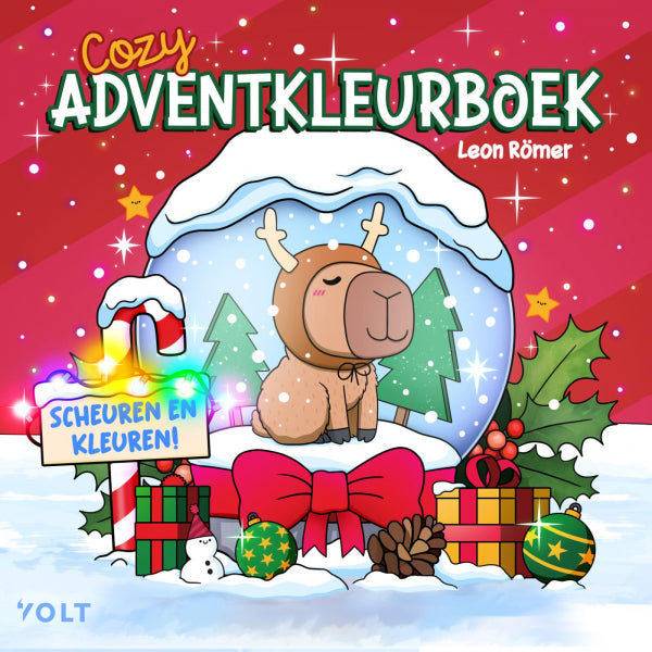 Cozy adventkleurboek