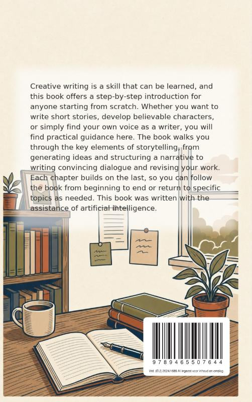 Creative-Writing-for-Beginners-flaptekst-9789465507644