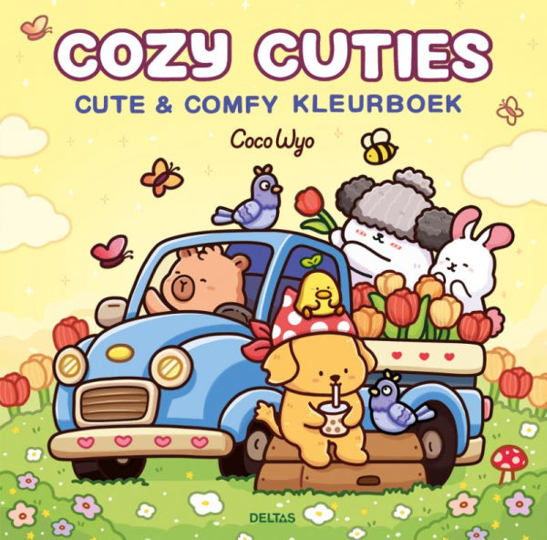 Cute-and-Comfy-kleurboek-Coco-Wyo-boek-cover-9789044769449