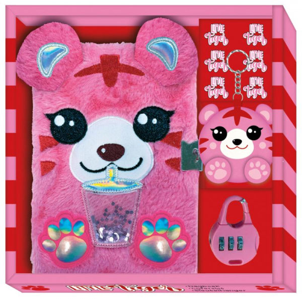 Dagboek-met-slot-pluche-Little-Tiger-boek-cover-9789464329049