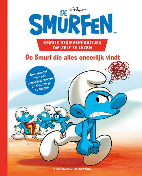 De-Smurf-die-alles-oneerlijk-vindt-boek-cover-9789002275081