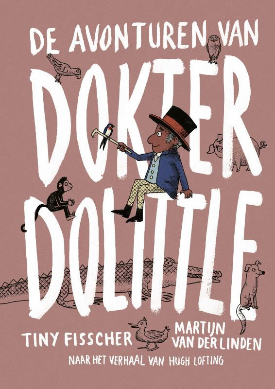 De-avonturen-van-dokter-Dolittle-boek-cover-9789021488882