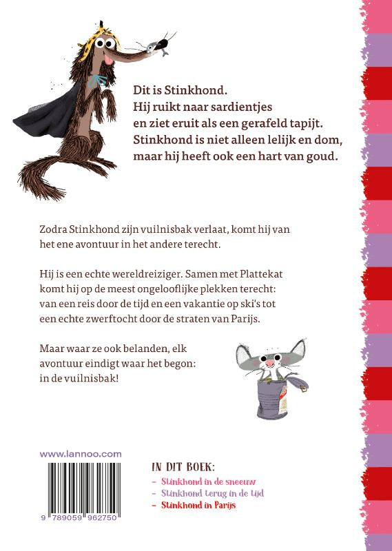 De-dikke-Stinkhond-Op-reis-flaptekst-9789059962750