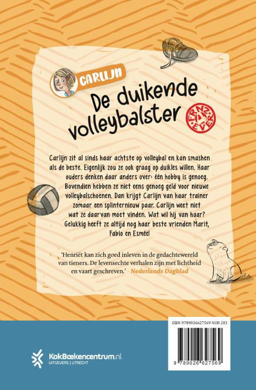 De-duikende-volleybalster-flaptekst-9789026627569