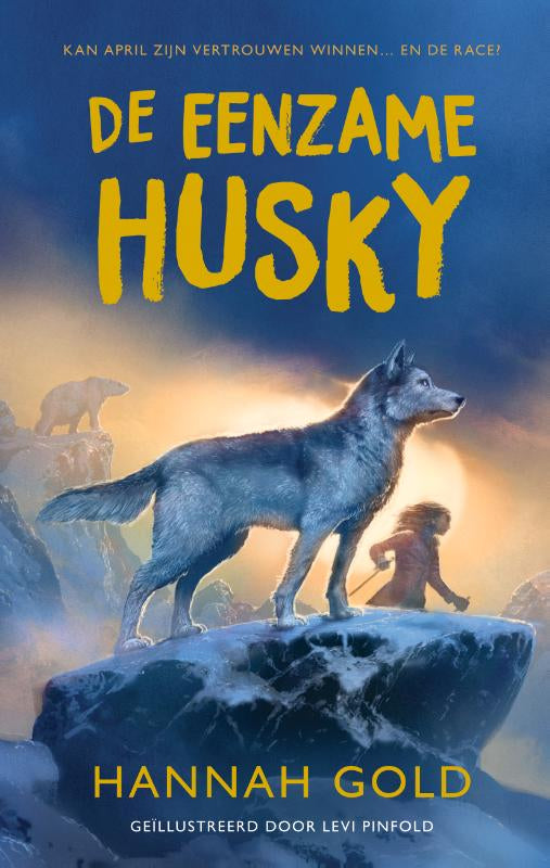 De eenzame husky
