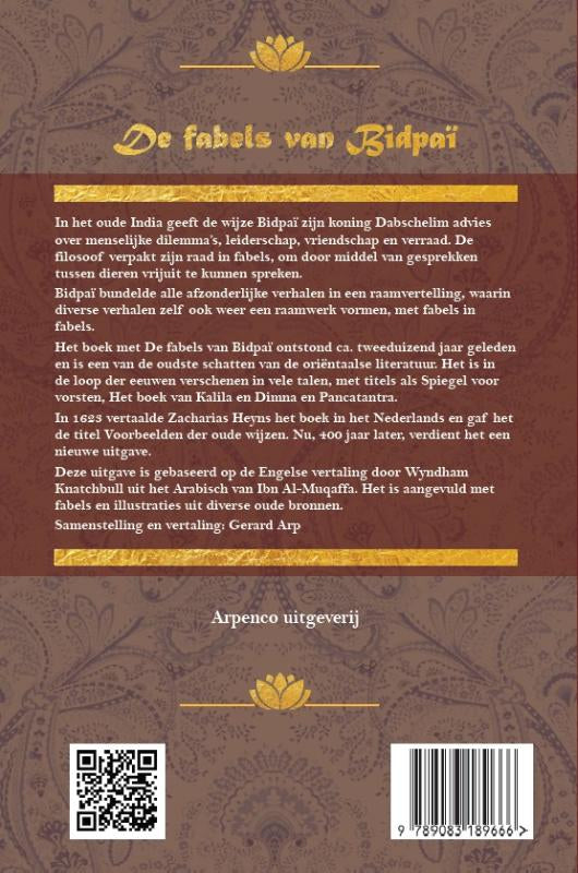 De-fabels-van-Bidpai-flaptekst-9789083189666