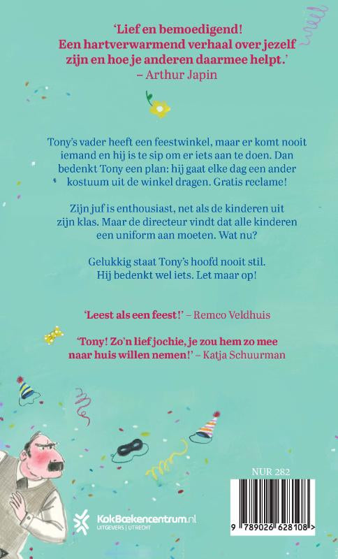 De-geniale-avonturen-van-Tony-Confetti-flaptekst-9789026628108