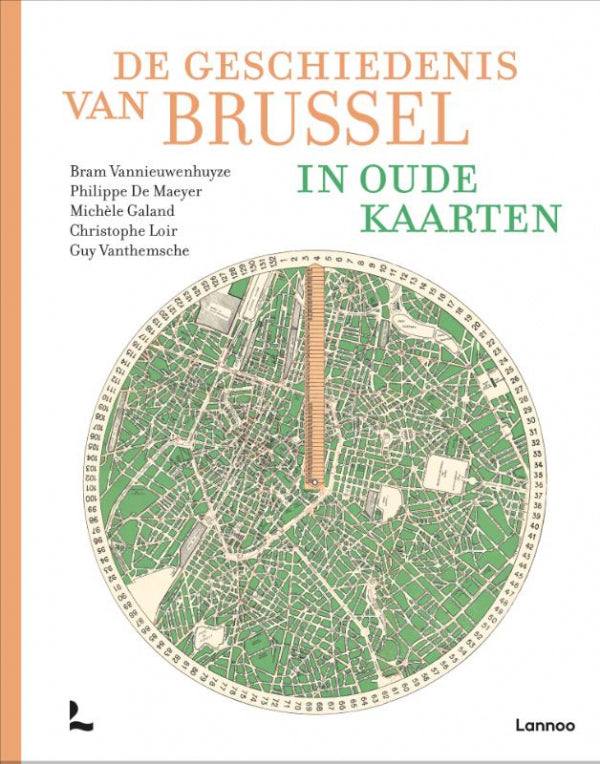 De geschiedenis van Brussel in oude kaarten