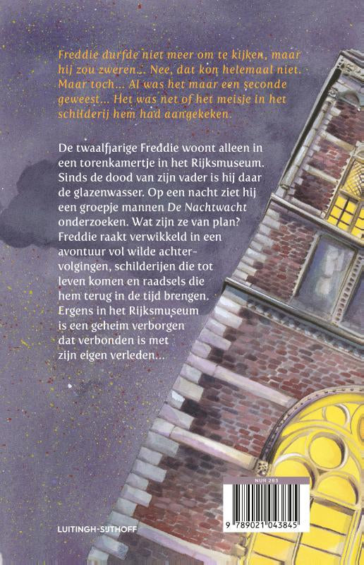 De-glazenwasser-van-het-Rijksmuseum-flaptekst-9789021043845