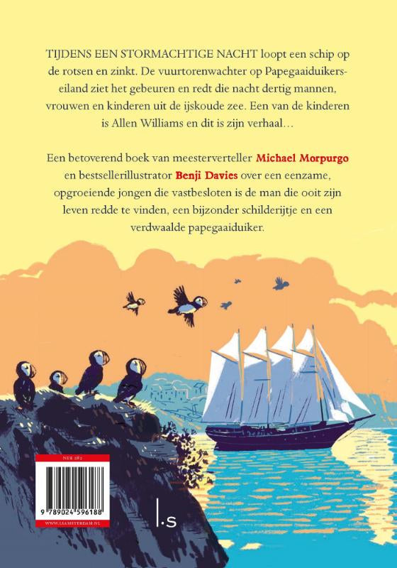 De-jongen-en-de-papegaaiduiker-flaptekst-9789024596188
