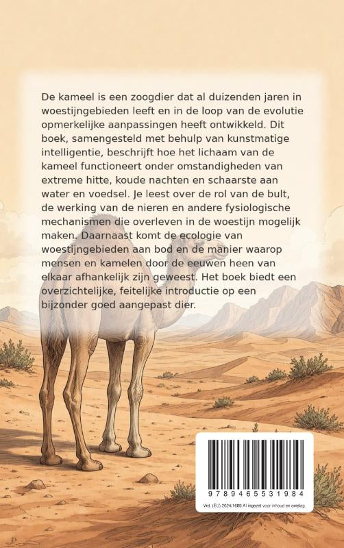 De-kameel-en-de-aanpassing-aan-de-woestijn-flaptekst-9789465531984