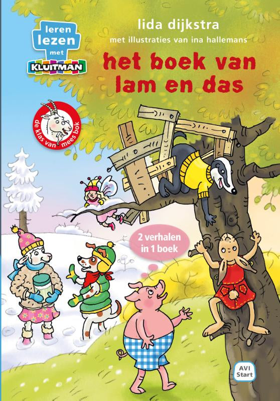 De klas van mees bok. het boek van lam en das