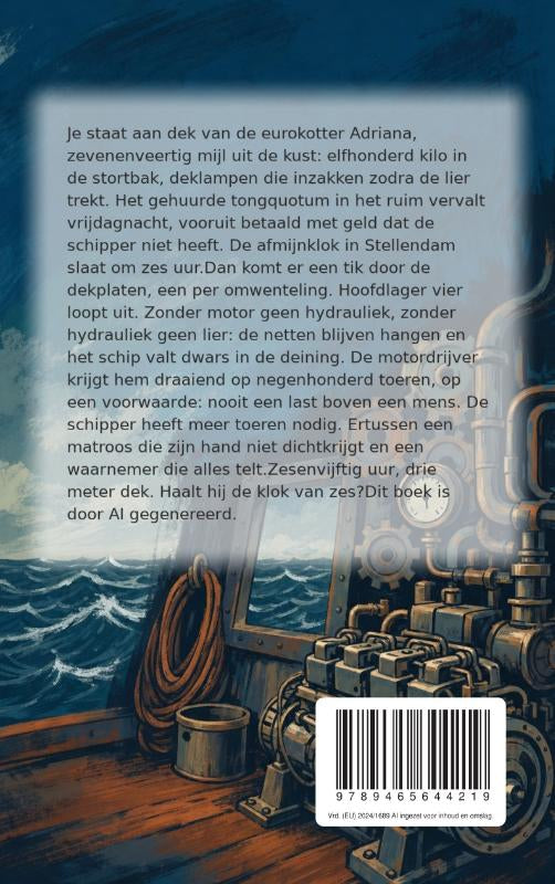 De-klok-van-zes-flaptekst-9789465644219