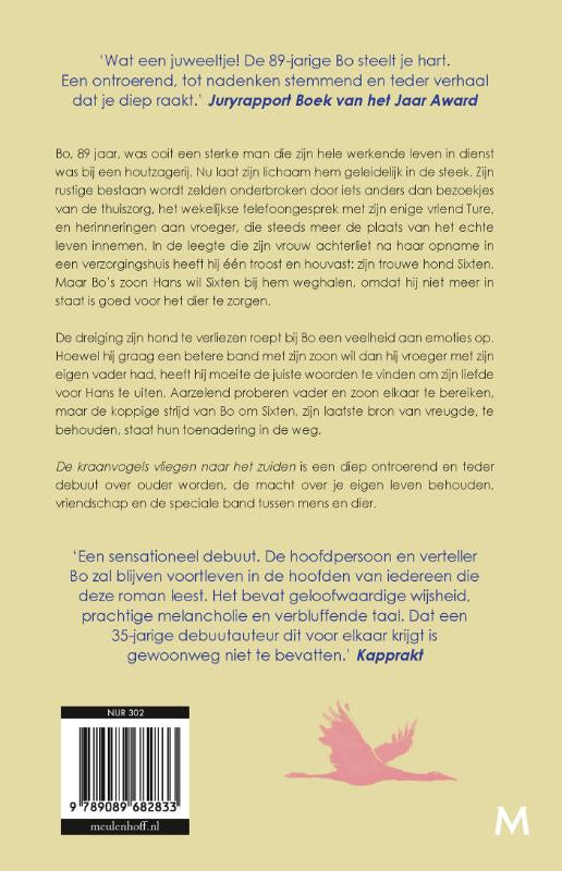 De-kraanvogels-vliegen-naar-het-zuiden-flaptekst-9789089682833
