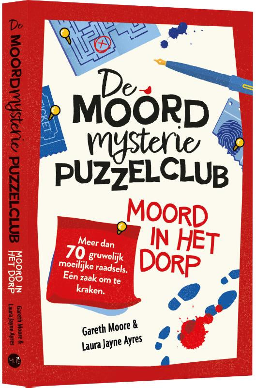 De moordmysterie puzzelclub 1: Moord in het dorp