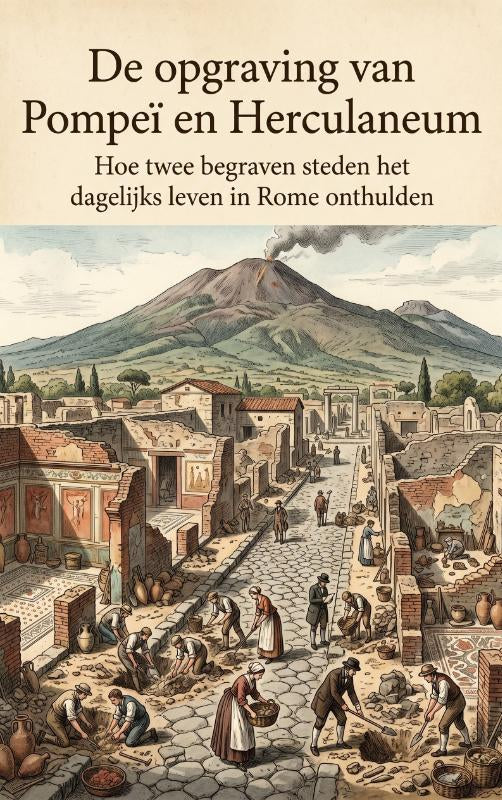 De opgraving van Pompeï en Herculaneum