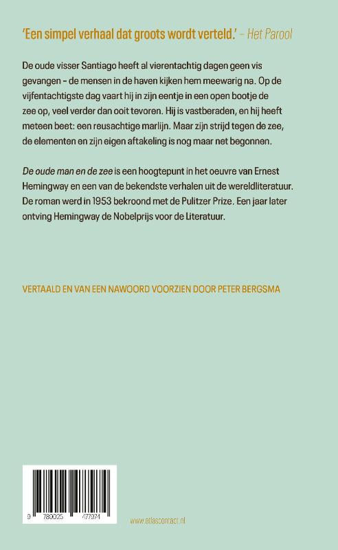 De-oude-man-en-de-zee-flaptekst-9789025477974
