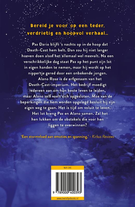 De-overlever-wil-op-het-einde-dood-flaptekst-9789000400393