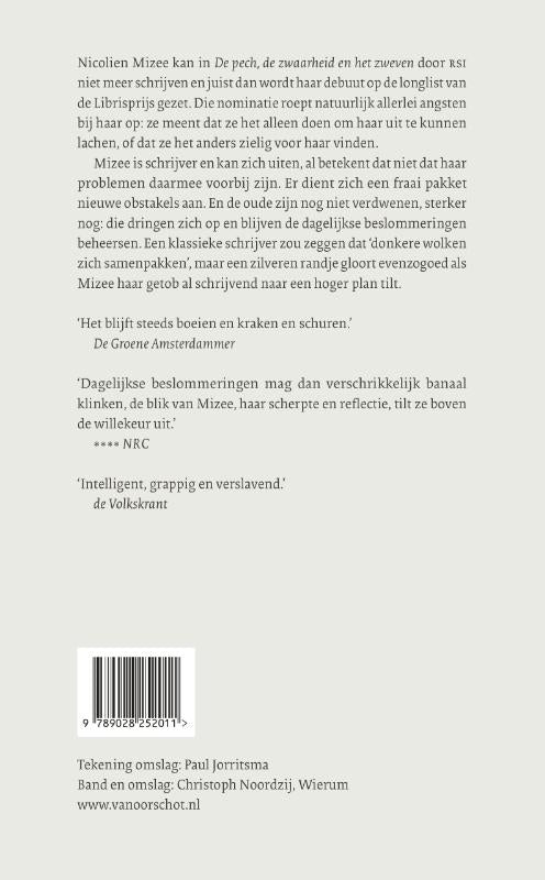 De-pech-de-zwaarheid-en-het-zweven-flaptekst-9789028252011